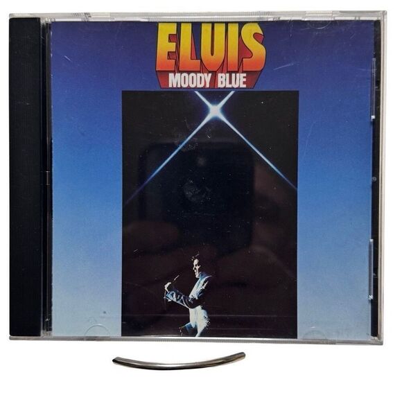 Elvis Presley - Moody Blue - Rare HTF OOP (CD, 1977, RCA ) - Picture 1 of 4